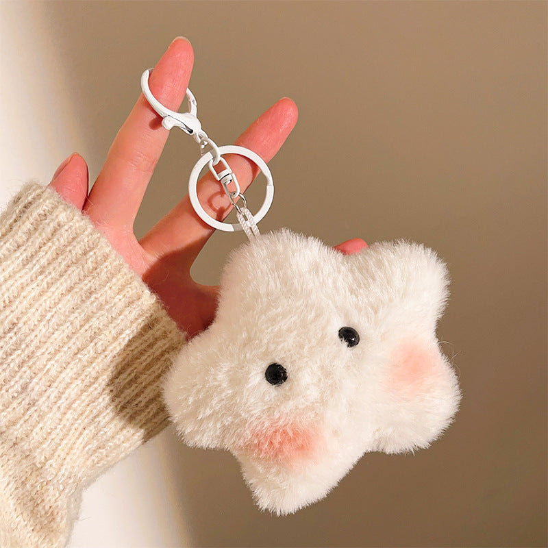 Wholesale Cute cartoon plush keychain